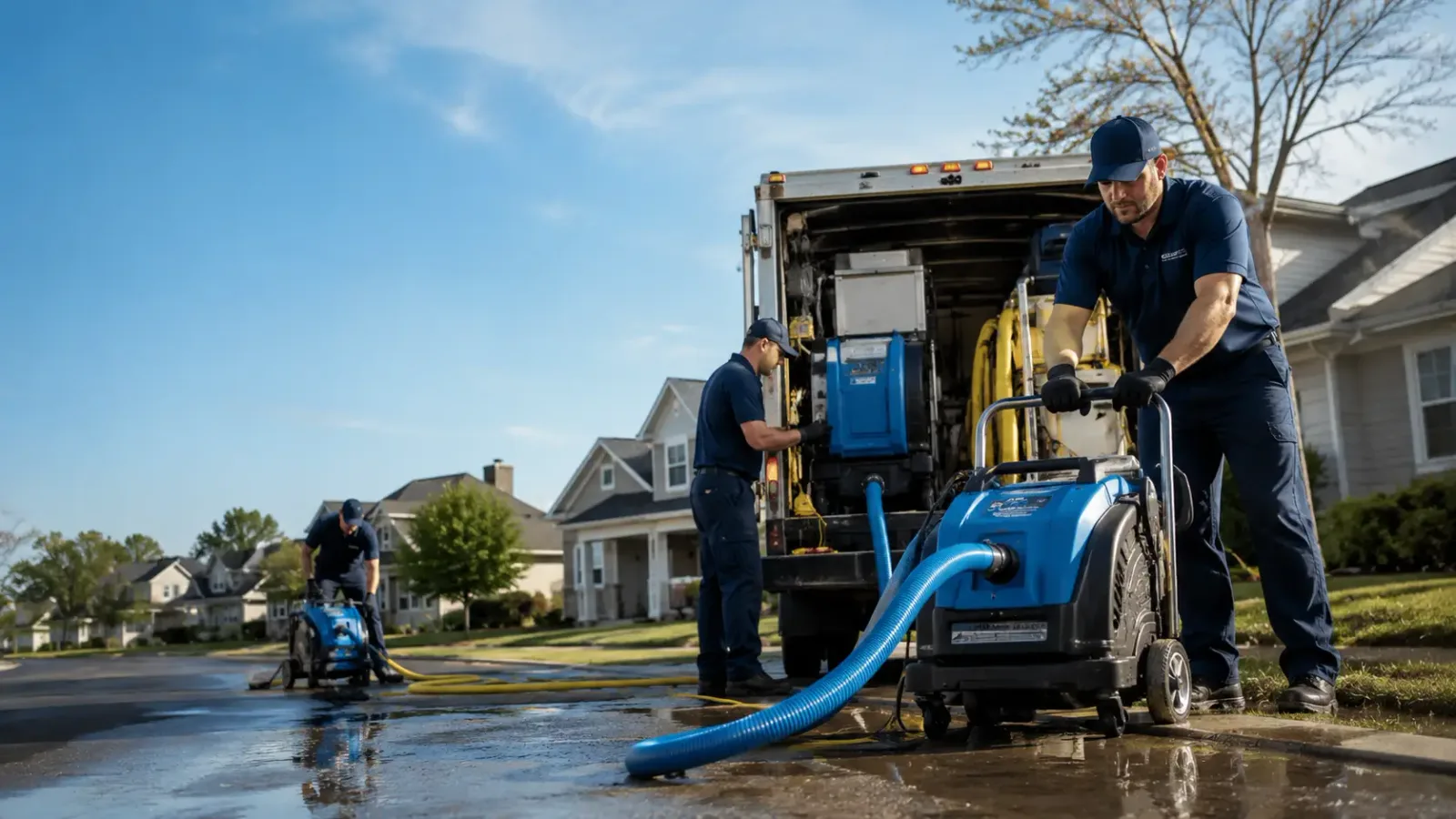 Flood Damage Cleanup in Fairbank, PA